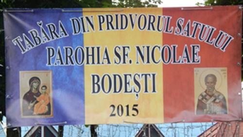 Tabara din Pritvorul satului Bodesti 2015