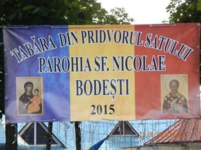 Tabara din Pritvorul satului Bodesti 2015
